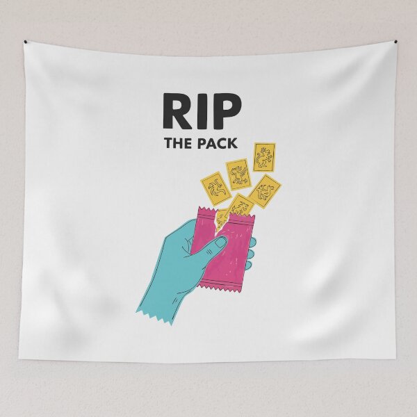 Item preview, Rip The Pack Trading Card Booster Pack Ripping designed and sold by LuminOrb.