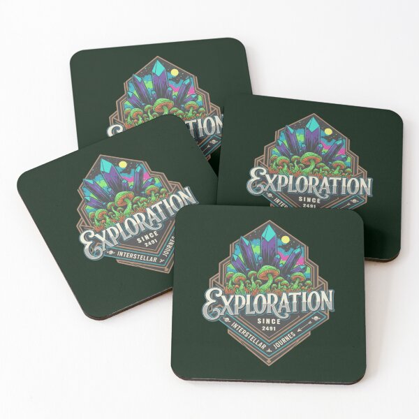 Item preview, Exploration – Cosmic Adventure Badge designed and sold by Dogandesighn.