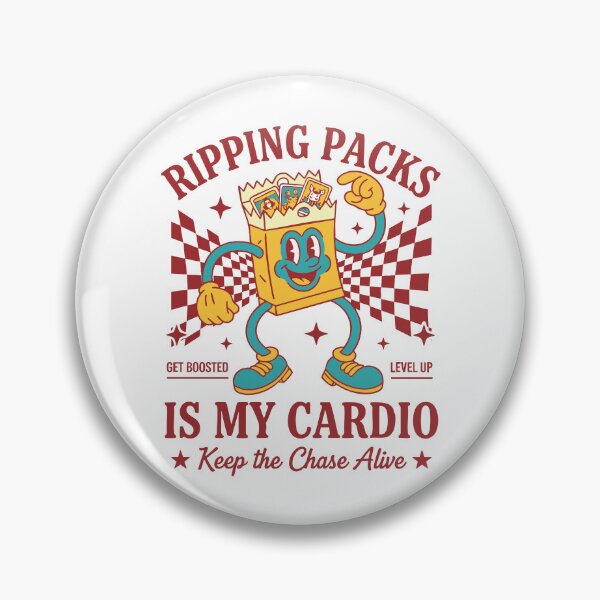 Item preview, Ripping Packs Is My Cardio Trading Card Collector designed and sold by LuminOrb.