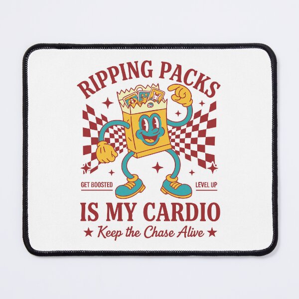Item preview, Ripping Packs Is My Cardio Trading Card Collector designed and sold by LuminOrb.