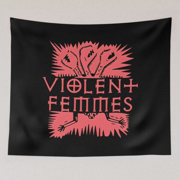 Item preview, Violent Femmes Logo Red Art designed and sold by Roijoin5.