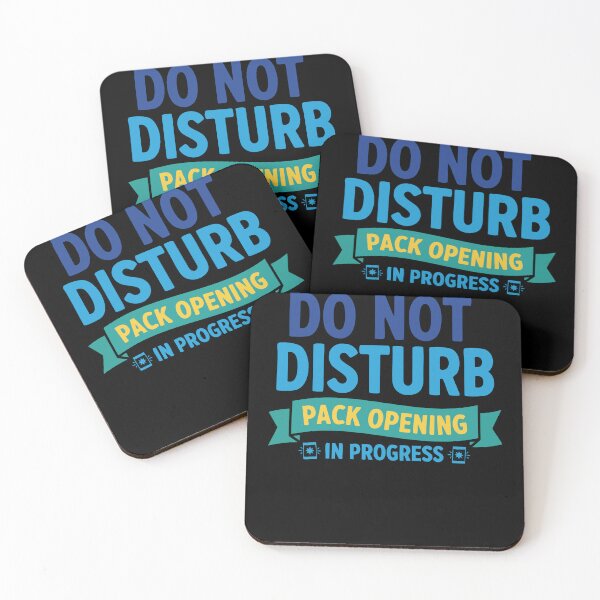 Item preview, Do Not Disturb Pack Opening In Progress Trading designed and sold by LuminOrb.