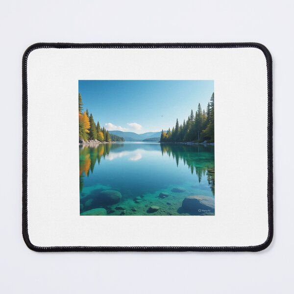 Item preview, Beautiful lake designed and sold by Stickersshop04.