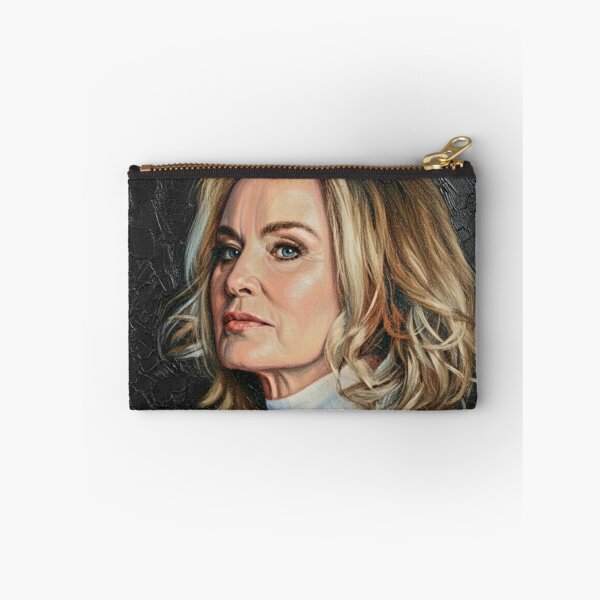 Item preview, The Matriarch: Jessica Lange Steely Impasto Portrait designed and sold by Art's Diner.