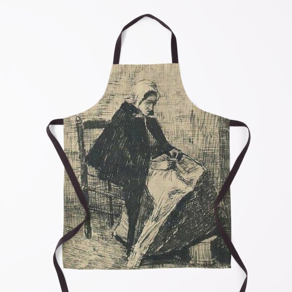 Item preview, Scheveningen Woman Sewing designed and sold by SharonTheFirst.