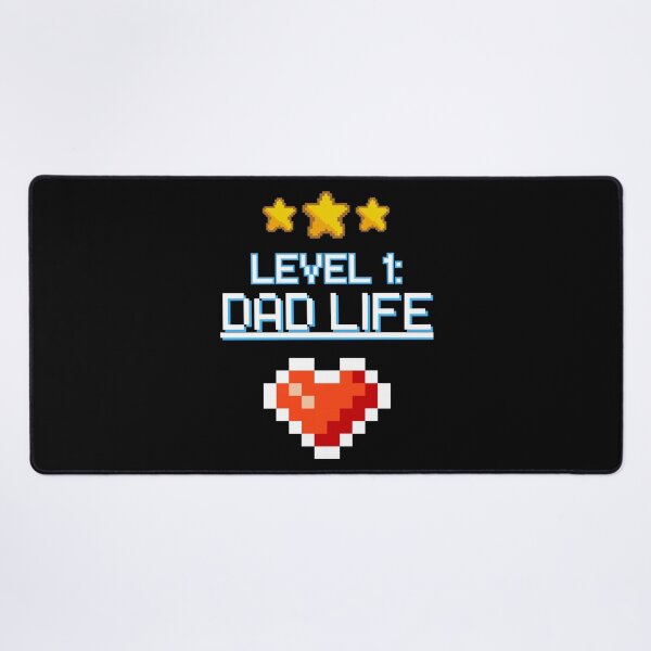 Item preview, Level 1 Dad Life - Funny New Gamer Father Pixel Art Gift designed and sold by JB-designstudio.