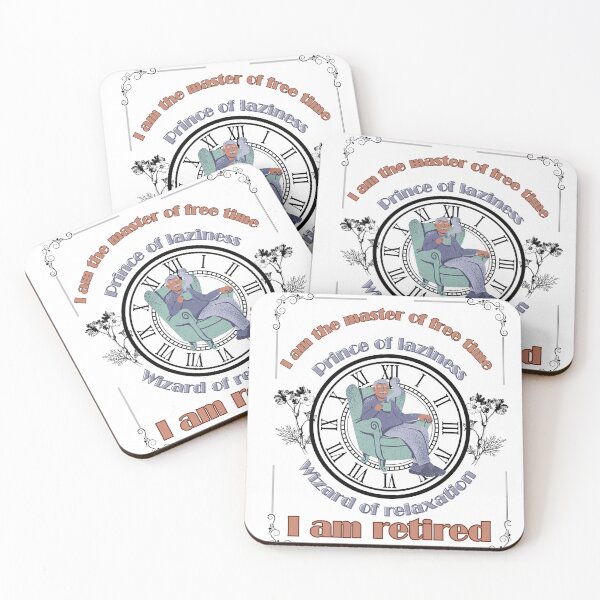 Item preview, Lazy Retirement King designed and sold by AnaPixMar.