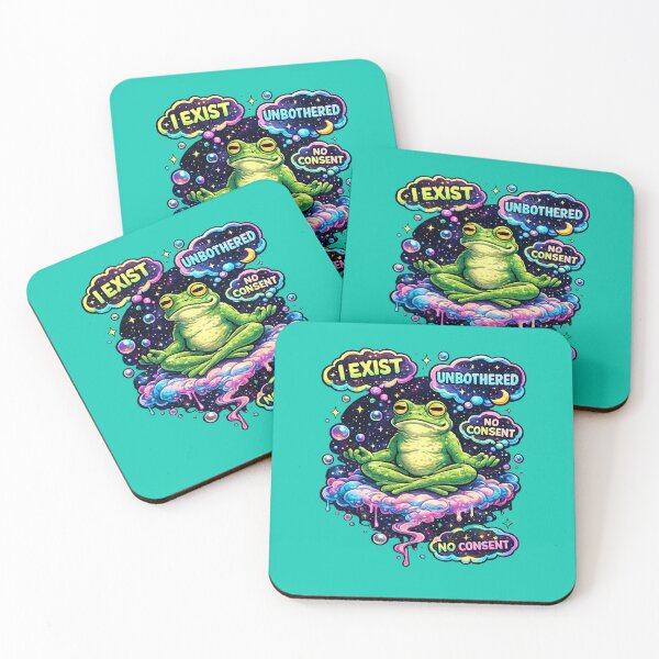 Item preview, Cosmic Frog and Psychedelic Thoughts designed and sold by FroggyOnly.
