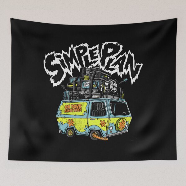 Item preview, Simple Plan Tour Van – On Tour Since 1999 Pop Punk Mystery Machine Parody designed and sold by DingDongV.