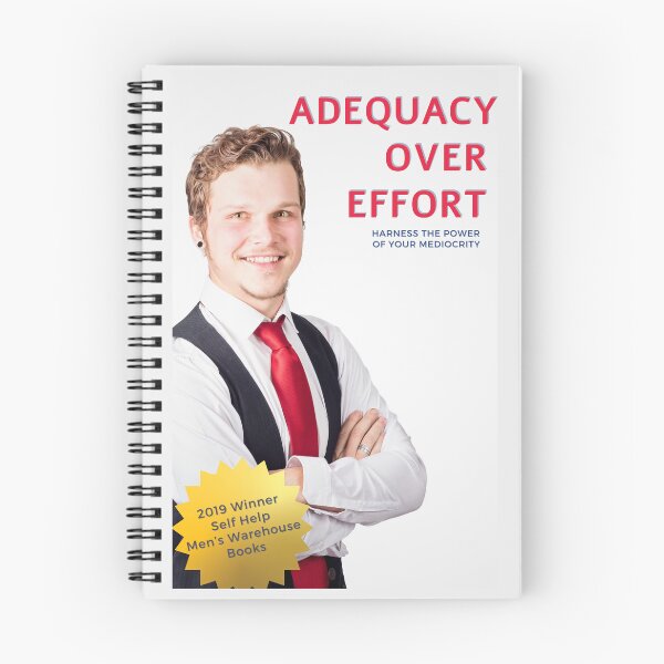 Item preview, Adequacy Over Effort Journal designed and sold by Ampersand Arts.