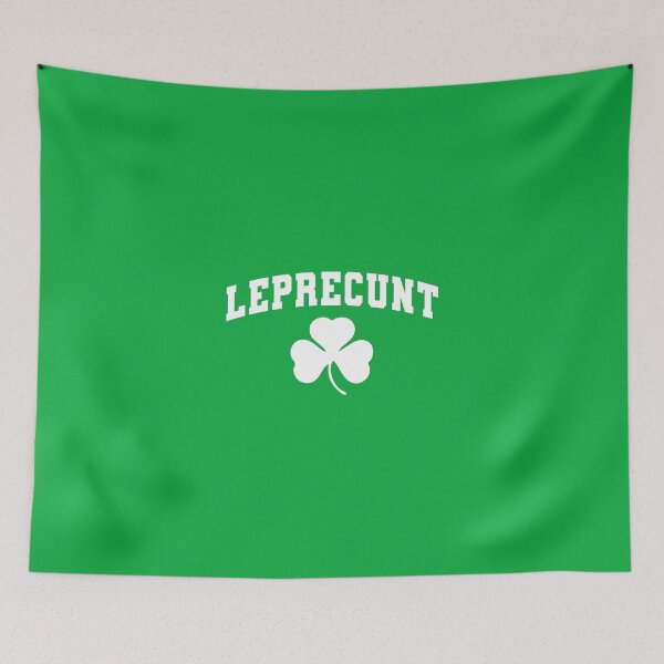 Item preview, Leprecunt Shamrock St. Patrick's Day Funny Irish designed and sold by ClarenceGarza.