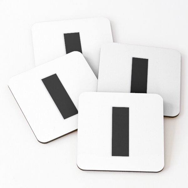 Item preview, I — Black Minimal Bold Type Statement designed and sold by WORDPAUSE.