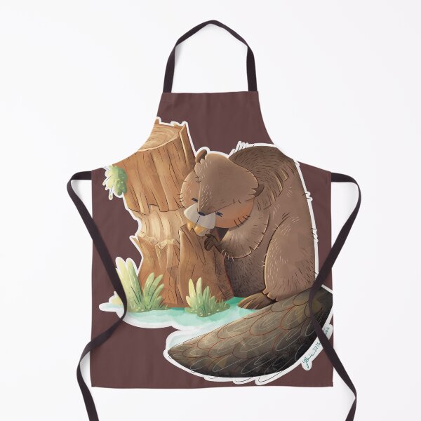 Item preview, Beaver children's book style designed and sold by RyukiArtbook.