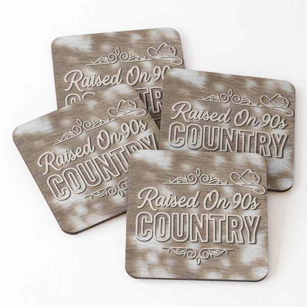 Item preview, Raised on 90s Country - Deer Hide  designed and sold by Gunners Inspirations.