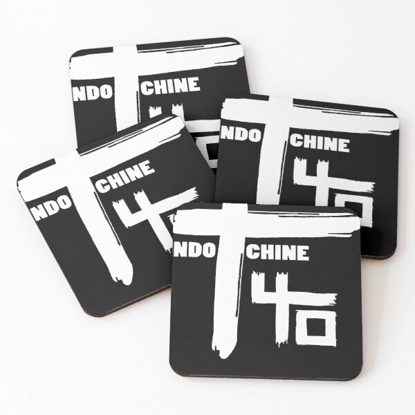 Item preview, Indochine Band Logo1 Exselna Genres Rock New Wave designed and sold by PoloMarram.