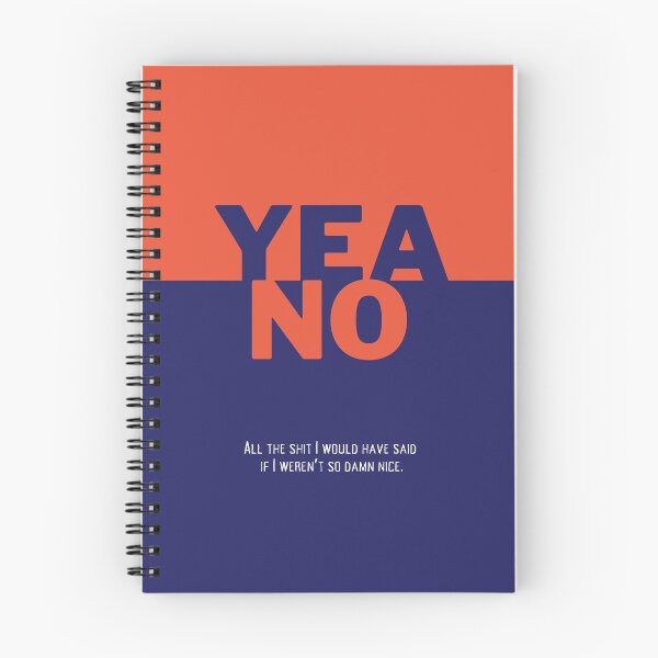 Item preview, Yea No designed and sold by Ampersand Arts.