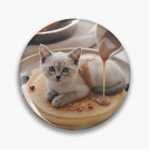 Item preview, Siamese Kitten Pancakes designed and sold by toppopin.