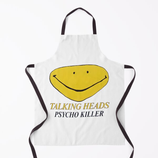 Item preview, Talking Heads Psycho Killer – Yellow Smiley Face designed and sold by DingDongV.