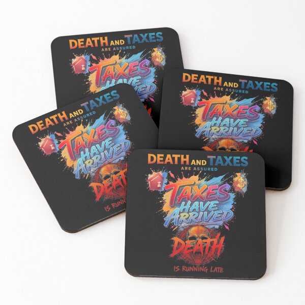 Item preview, Death & Taxes designed and sold by Pirate-Coast.