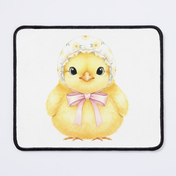 Item preview, Watercolor Chick in Bonnet designed and sold by Steele-Art.