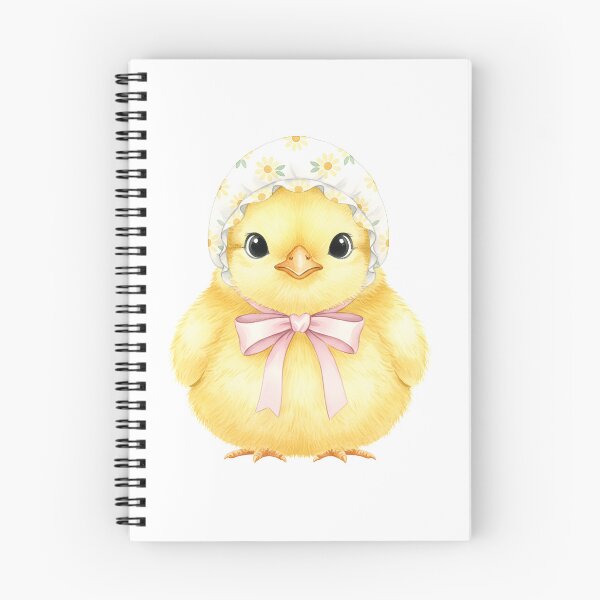 Item preview, Watercolor Chick in Bonnet designed and sold by Steele-Art.