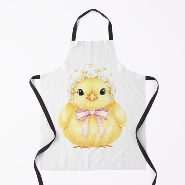 Item preview, Watercolor Chick in Bonnet designed and sold by Steele-Art.