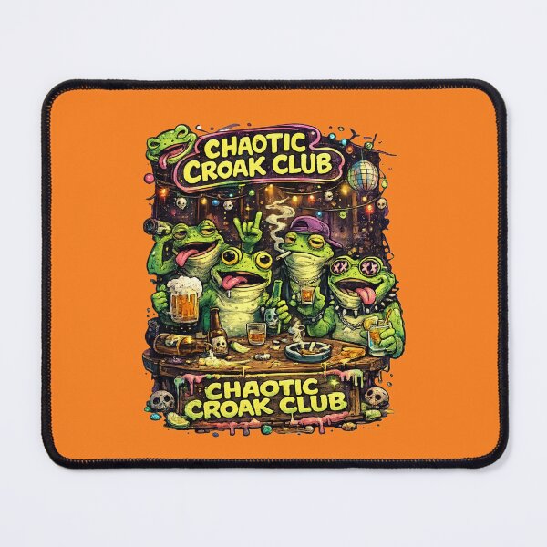 Item preview, The Club of Raging Frogs designed and sold by FroggyOnly.