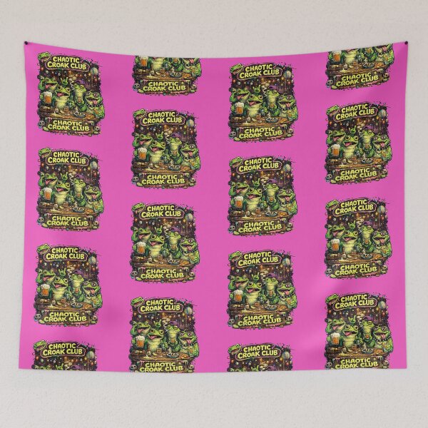 Item preview, The Club of Raging Frogs designed and sold by FroggyOnly.