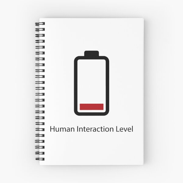Item preview, Human Interaction Level Low Battery Funny Introvert Shirt, Social Battery Drain Tee, Anti Social Humor T-Shirt, Minimalist Battery Icon Design designed and sold by Design-Pro-21.
