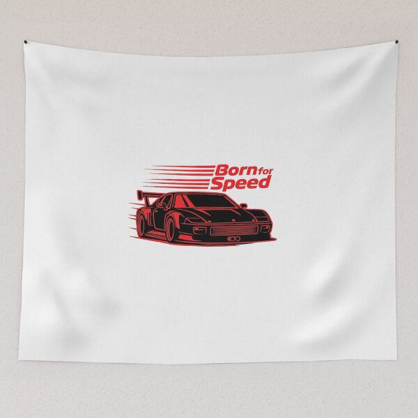 Item preview, Motorsports Racing | Born for Speed designed and sold by Art for Every Person.