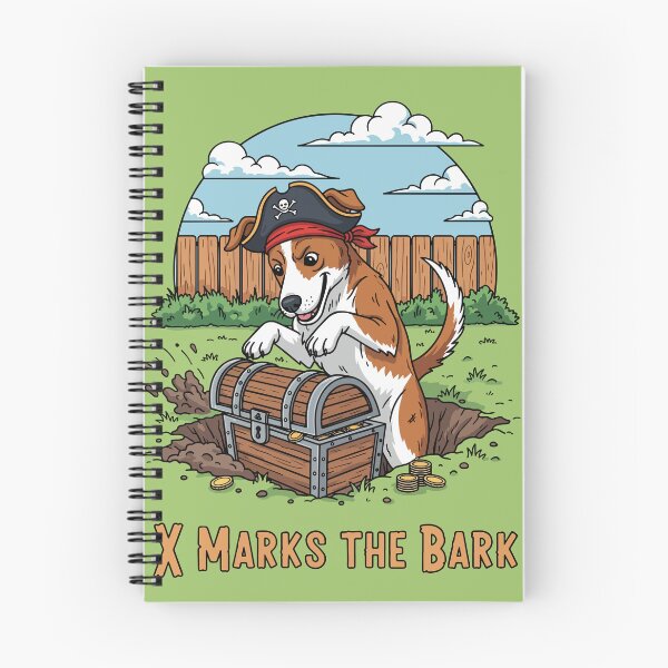 Item preview, X Marks the Bark Pirate Dog Treasure designed and sold by SillyPawsStudio.