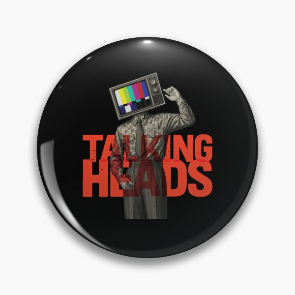 Item preview, Talking Heads TV Head – Surreal Television Man Retro designed and sold by DingDongV.