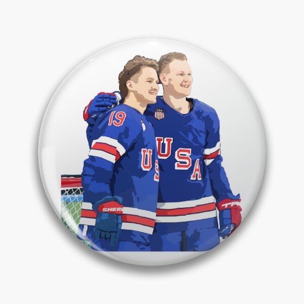 Item preview, The Tkachuk brothers USA hockey Olympics designed and sold by raffrasta.