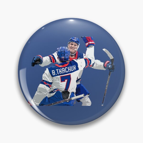 Item preview, The Tkachuk brothers USA hockey Olympics designed and sold by raffrasta.