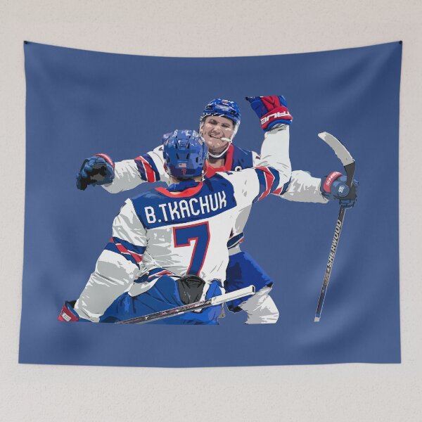Item preview, The Tkachuk brothers USA hockey Olympics designed and sold by raffrasta.