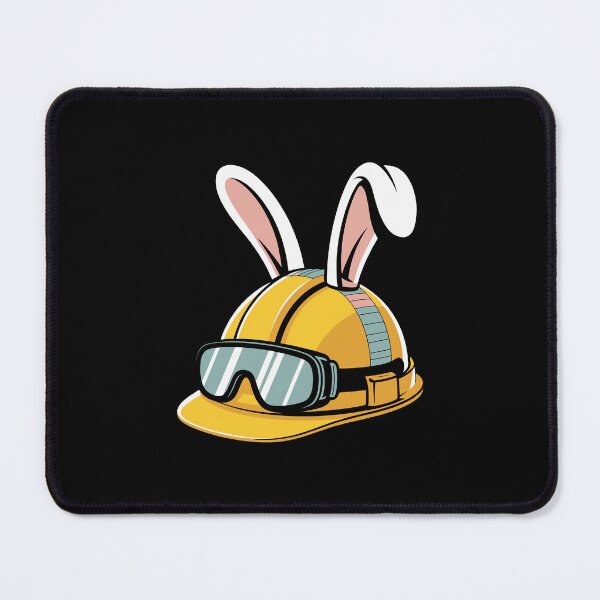 Item preview, Bunny Ears on Safety Helmet designed and sold by jkrphoto.