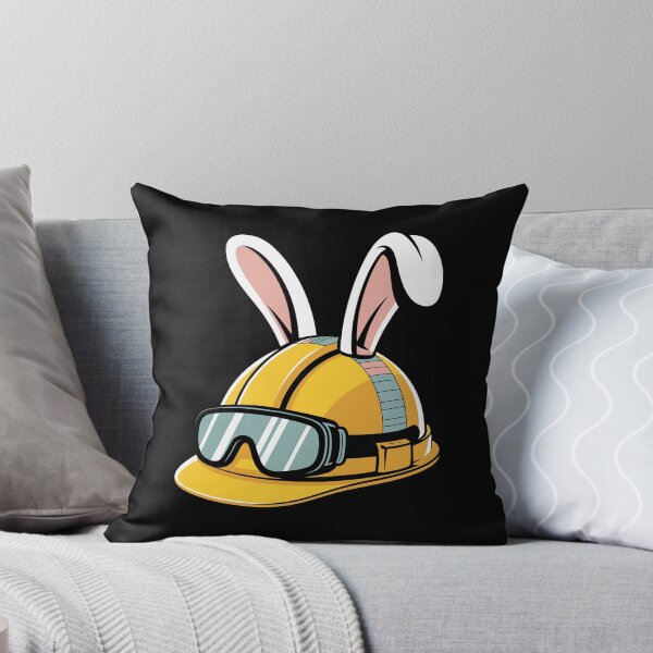 Item preview, Bunny Ears on Safety Helmet designed and sold by jkrphoto.