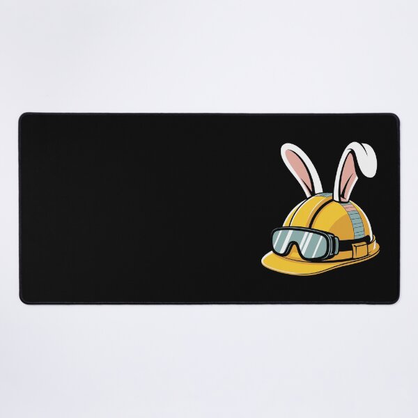 Item preview, Bunny Ears on Safety Helmet designed and sold by jkrphoto.