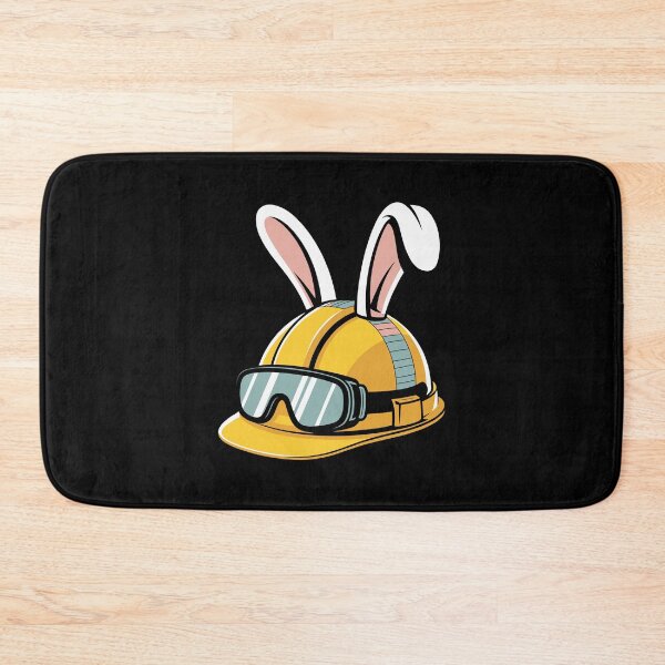 Item preview, Bunny Ears on Safety Helmet designed and sold by jkrphoto.