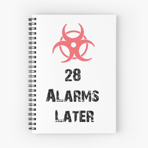Item preview, 28 Alarms Later Funny Morning Quote Design designed and sold by PrimePixelCraft.