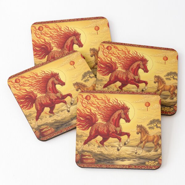Item preview, Year of the Fire Horse Baby designed and sold by aykiradesigns.