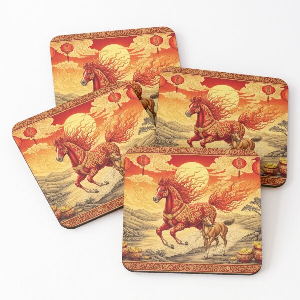 Item preview, Year of the Fire Horse Baby designed and sold by aykiradesigns.