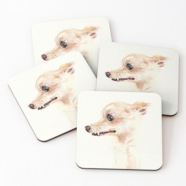 Item preview, Side eye grumpy dog designed and sold by LisaByHand.