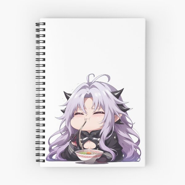 Item preview, Ferid Bathory Seraph Of The End Chibi Ramen Mischief Kawaii Moment designed and sold by mildaclairmo.