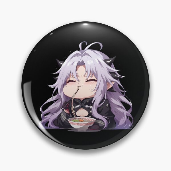 Item preview, Ferid Bathory Seraph Of The End Chibi Ramen Mischief Kawaii Moment designed and sold by mildaclairmo.