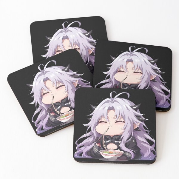 Item preview, Ferid Bathory Seraph Of The End Chibi Ramen Mischief Kawaii Moment designed and sold by mildaclairmo.