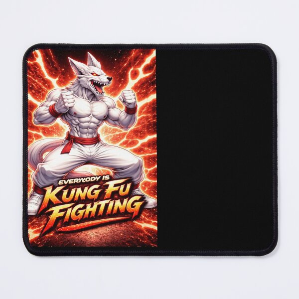 Item preview, Bad Wolf Kung Fu Fighting Theme (red) designed and sold by NubesDesignCH.