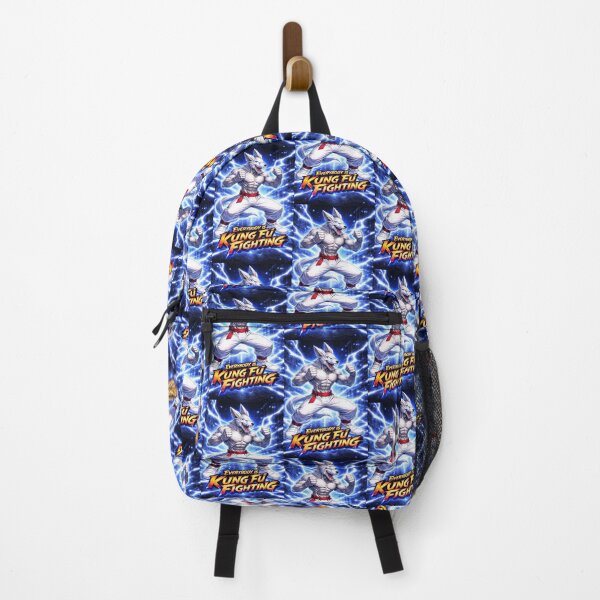 Item preview, Bad Wolf Kung Fu Fighting Theme (blue) designed and sold by NubesDesignCH.