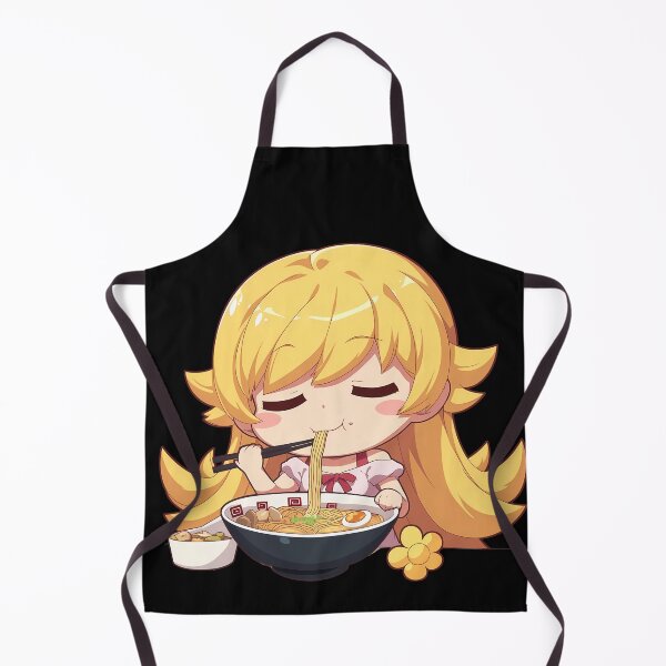 Item preview, Shinobu Oshino Bakemonogatari Sleepy Chibi Ramen Time designed and sold by mildaclairmo.