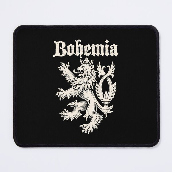 Item preview, Bohemia Heraldic Czech Lion Vintage Crest designed and sold by MehMerchTees.